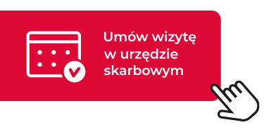 grafika z napisem umów wizytę w urzędzie skarbowym