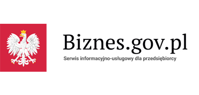 grafika z adresem strony internetowej biznes.gov.pl