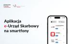 grafika z napisem aplikacja e-urząd skarbowy na smartfony